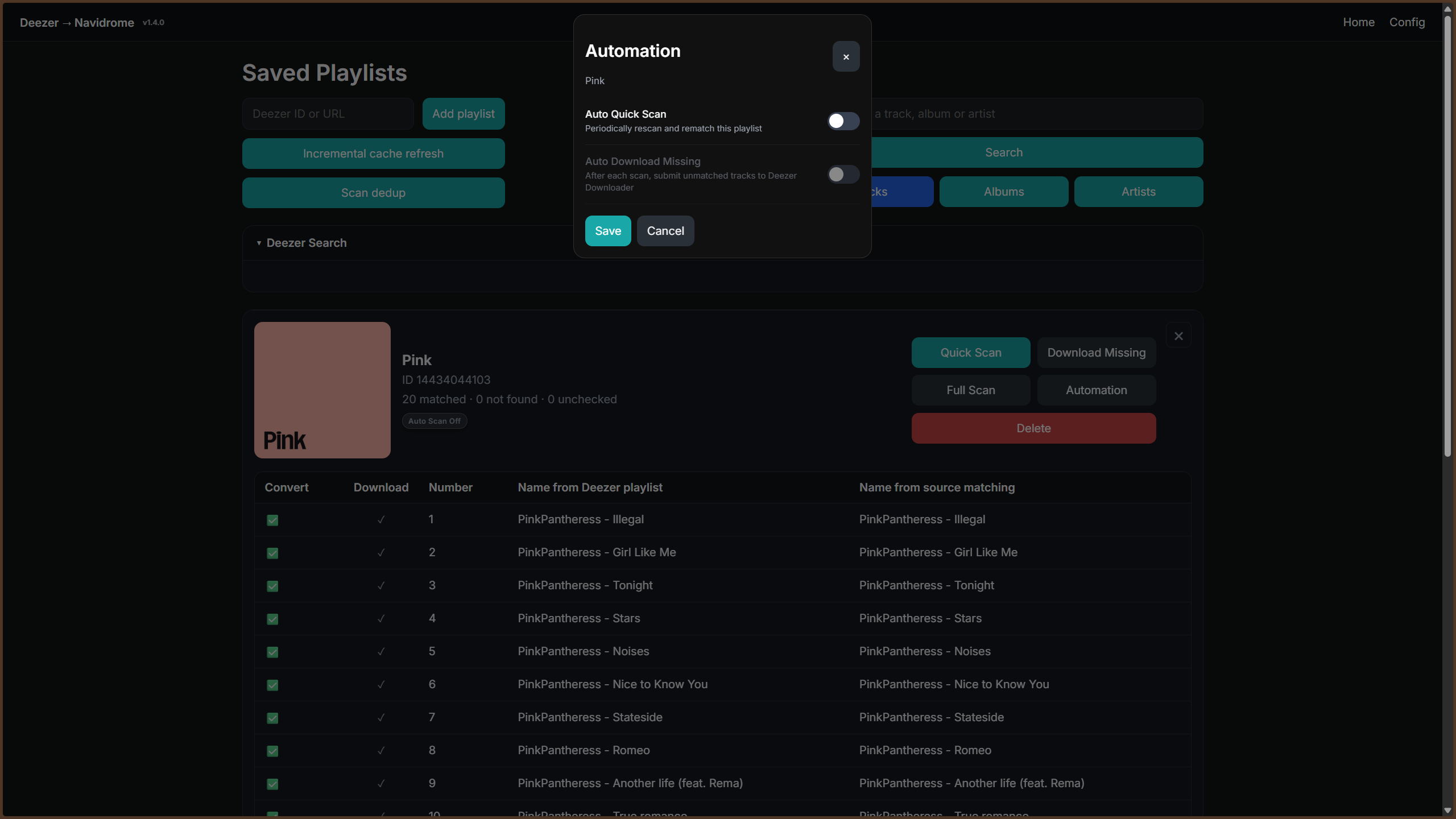 Flask Deezer Converter